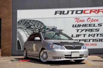 TOYOTA COROLLA BSX SILVER MACHINE